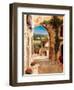 Going Down to the Village-Gilles Archambault-Framed Art Print