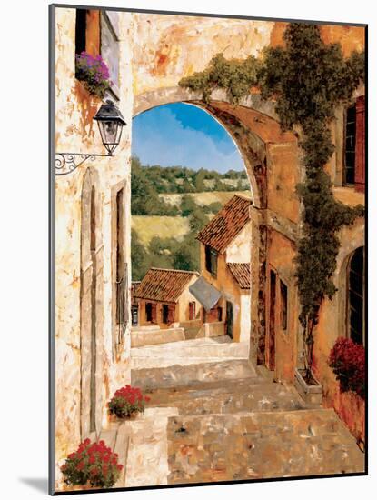 Going Down to the Village-Gilles Archambault-Mounted Art Print