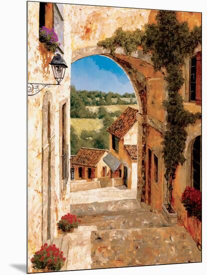 Going Down to the Village-Gilles Archambault-Mounted Art Print