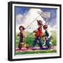 "Going Fishing,"May 1, 1926-William Meade Prince-Framed Giclee Print