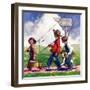 "Going Fishing,"May 1, 1926-William Meade Prince-Framed Premium Giclee Print