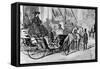 Going for a Drive, 19th Century-Constantin Guys-Framed Stretched Canvas