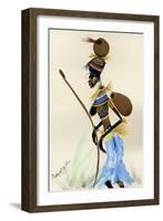 Going for a Hunt 1, 2008-Oglafa Ebitari Perrin-Framed Giclee Print