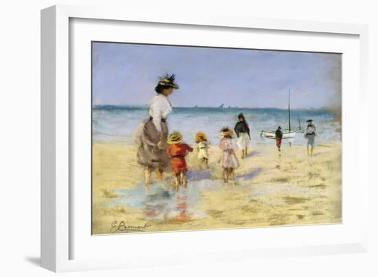 Going for a Paddle-Emile Cagniart-Framed Giclee Print