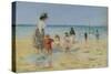 Going for a Paddle-Emile Cagniart-Stretched Canvas