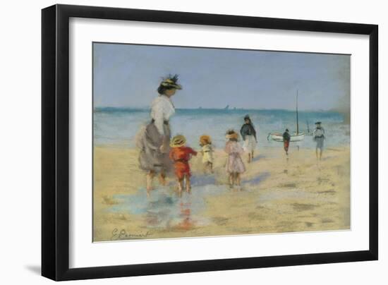 Going for a Paddle-Emile Cagniart-Framed Giclee Print