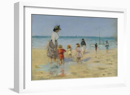 Going for a Paddle-Emile Cagniart-Framed Giclee Print