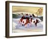 Going for Milking-Margaret Loxton-Framed Giclee Print