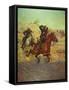 Going for Reinforcements-Charles Shreyvogel-Framed Stretched Canvas