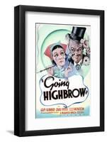 Going Highbrow - Movie Poster Reproduction-null-Framed Photo