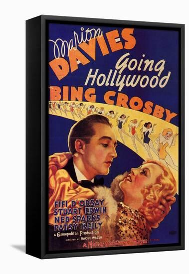 Going Hollywood, 1933-null-Framed Stretched Canvas