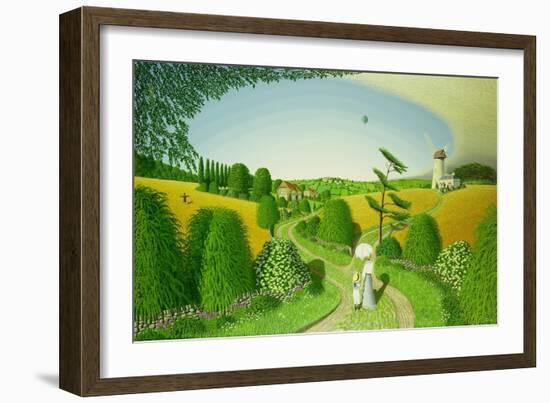 Going Home, 1989-Peter Szumowski-Framed Giclee Print