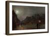 Going Home at Dusk, 1882-John Atkinson Grimshaw-Framed Giclee Print