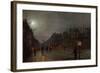 Going Home at Dusk, 1882-John Atkinson Grimshaw-Framed Giclee Print