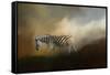 Going Home at Sunset-Jai Johnson-Framed Stretched Canvas