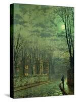 Going Home by Moonlight-Grimshaw-Stretched Canvas