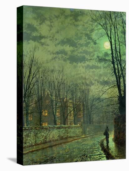 Going Home by Moonlight-Grimshaw-Stretched Canvas
