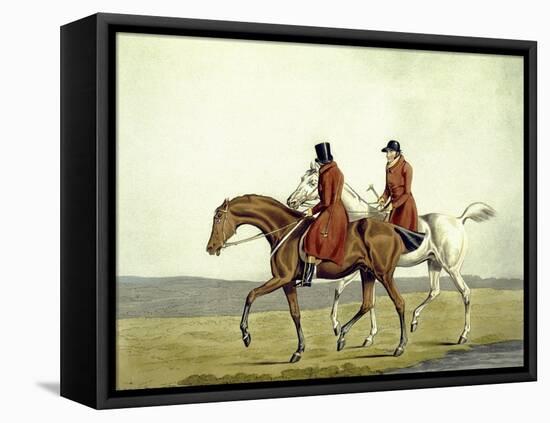Going Home, Meltonians as They Were, from 'The Meltonians', Engraved by George Hunt, 1823-Henry Thomas Alken-Framed Stretched Canvas