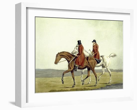 Going Home, Meltonians as They Were, from 'The Meltonians', Engraved by George Hunt, 1823-Henry Thomas Alken-Framed Giclee Print