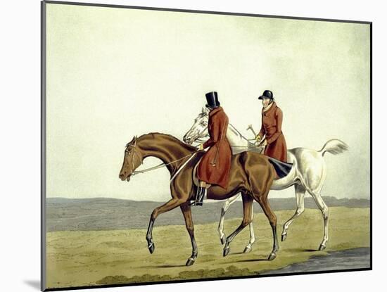 Going Home, Meltonians as They Were, from 'The Meltonians', Engraved by George Hunt, 1823-Henry Thomas Alken-Mounted Giclee Print