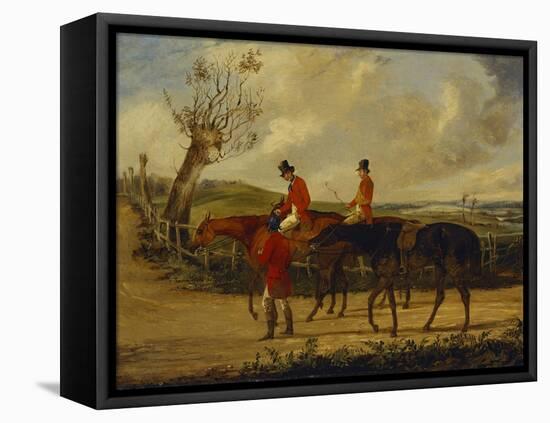 Going Home-Henry Thomas Alken-Framed Stretched Canvas