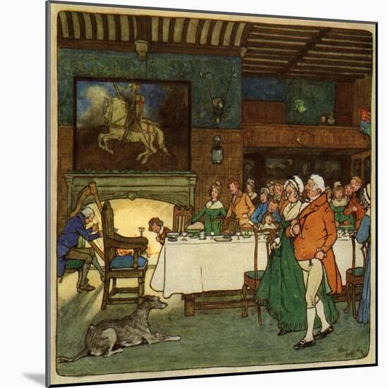 Going in to Dinner-Cecil Aldin-Mounted Art Print