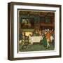 Going in to Dinner-Cecil Aldin-Framed Art Print