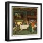 Going in to Dinner-Cecil Aldin-Framed Art Print