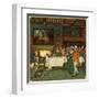 Going in to Dinner-Cecil Aldin-Framed Art Print