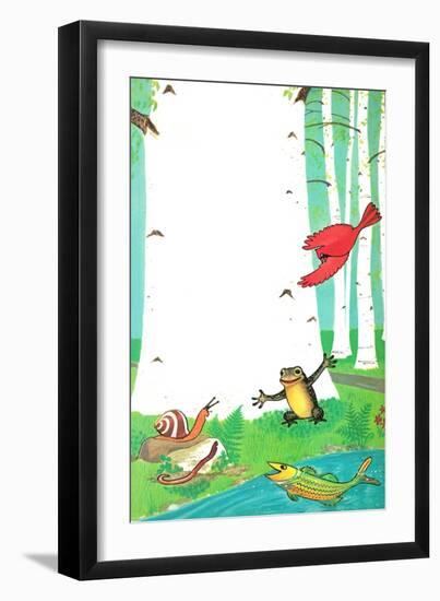 Going on a Trip? - Jack & Jill-Dorothy Forsyth-Framed Giclee Print