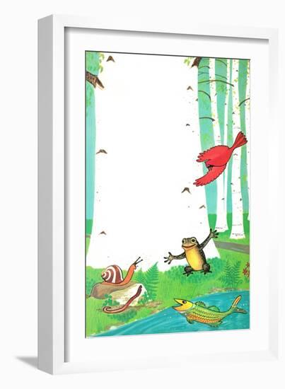 Going on a Trip? - Jack & Jill-Dorothy Forsyth-Framed Giclee Print