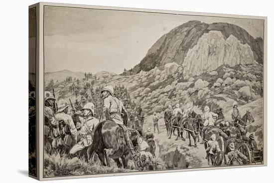 Going Out to the Attack on Spion Kop on January 24Th-Richard Caton Woodville-Stretched Canvas