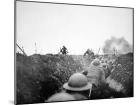 'Going over the Top', 24th March 1917-English Photographer-Mounted Premium Photographic Print