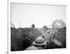 'Going over the Top', 24th March 1917-English Photographer-Framed Photographic Print