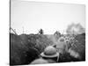 'Going over the Top', 24th March 1917-English Photographer-Stretched Canvas