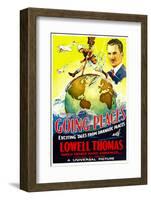 Going Places, Lowell Thomas, 1935-null-Framed Photo