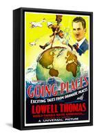 Going Places, Lowell Thomas, 1935-null-Framed Stretched Canvas