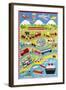 Going Places-Clare Beaton-Framed Art Print