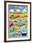 Going Places-Clare Beaton-Framed Art Print