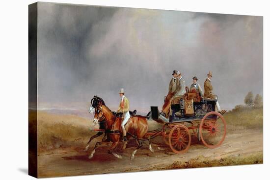 Going Shooting; a Postillion and Pair with a Game Cart-Charles Cooper Henderson-Stretched Canvas