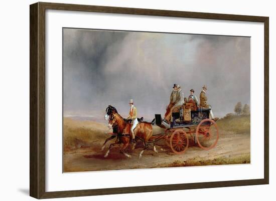 Going Shooting; a Postillion and Pair with a Game Cart-Charles Cooper Henderson-Framed Giclee Print