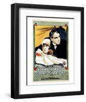 Going Straight - 1916-null-Framed Giclee Print