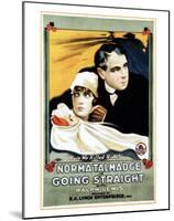 Going Straight - 1916-null-Mounted Giclee Print