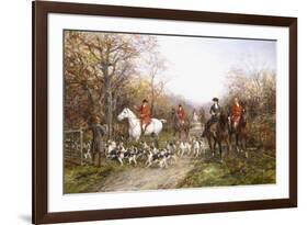 Going Through the Copse-Heywood Hardy-Framed Giclee Print