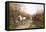 Going Through the Copse-Heywood Hardy-Framed Stretched Canvas