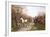 Going Through the Copse-Heywood Hardy-Framed Giclee Print