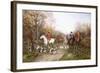 Going Through the Copse-Heywood Hardy-Framed Giclee Print