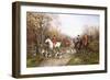 Going Through the Copse-Heywood Hardy-Framed Giclee Print