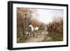 Going Through the Copse-Heywood Hardy-Framed Giclee Print