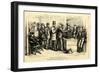 Going Through the Form of Universal Suffrage, 1871-Thomas Nast-Framed Giclee Print